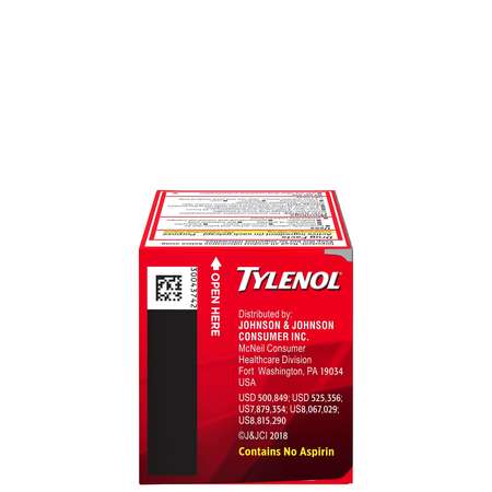 Tylenol Tylenol Rapid Release Gelcap 50 Count, PK72 3048840